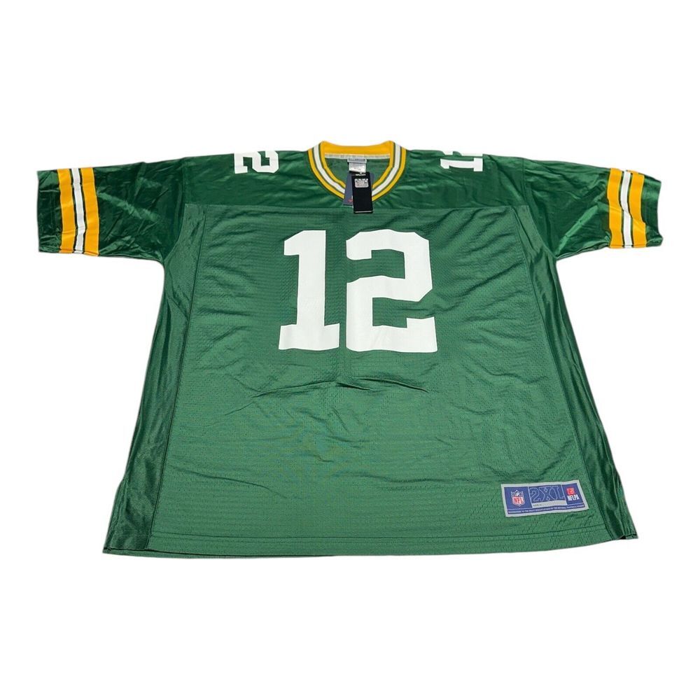 NWT Mens Fanatics Pro Line Aaron Rodgers #12 Green Bay Packers NFL Jersey Sz XXL